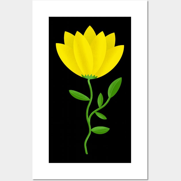 Yellow flower Wall Art by NYXFN